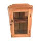 Teak wall case
