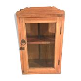 Teak wall case