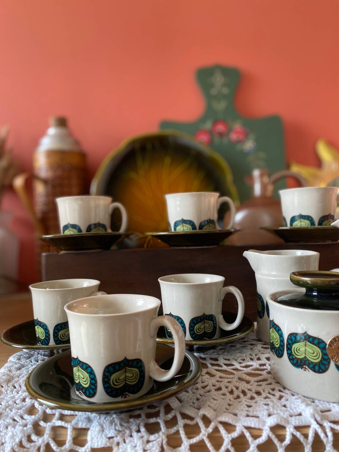 Vintage coffee service