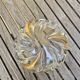 Vide poche style val st lambert lead cristal valet tray mid century