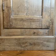 Armoire d'angle provinciale XIXe siècle noyer/chêne