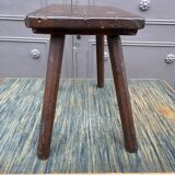 french farmer wooden stool stool farm fir wood vintage