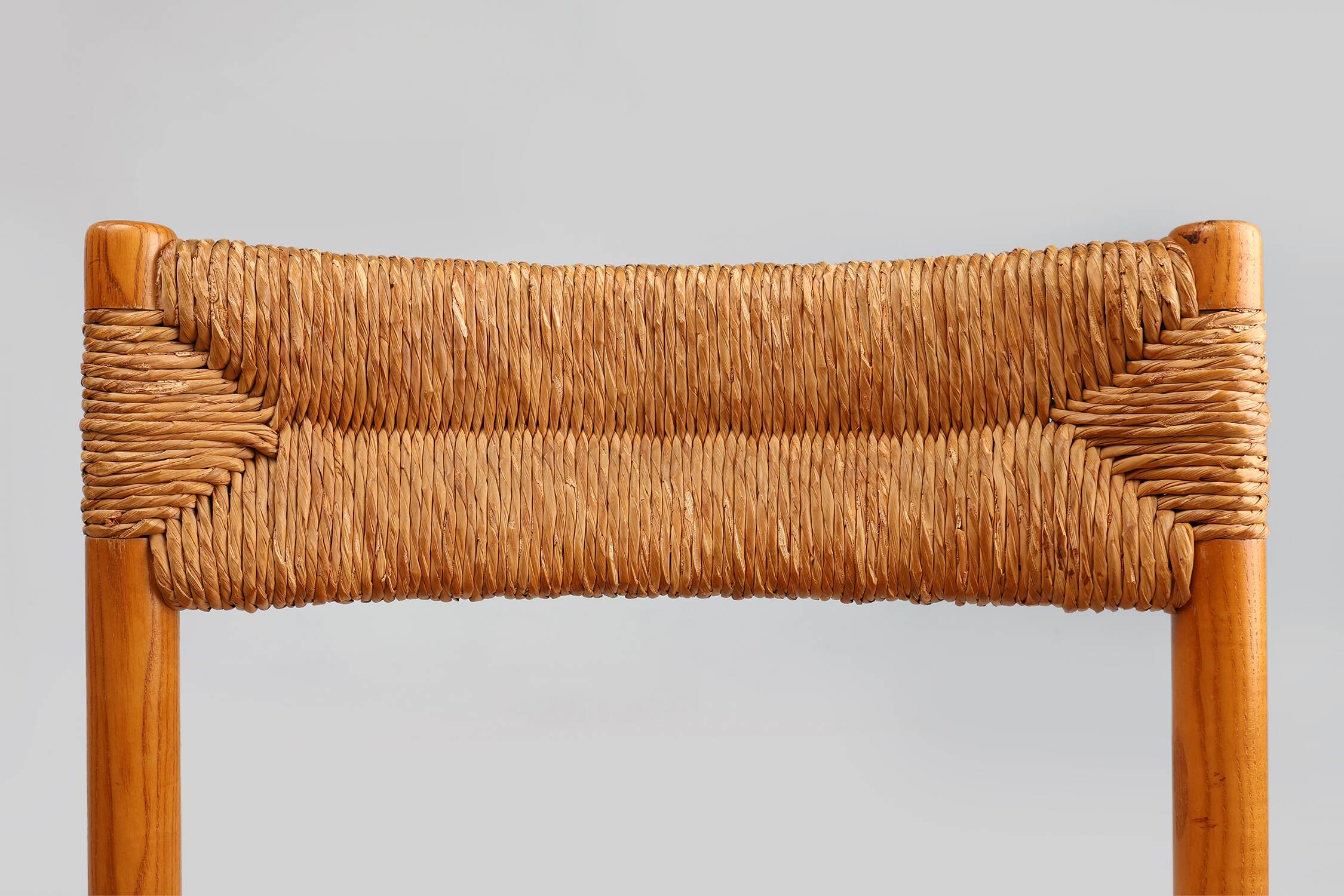 Pair Dordogne Straw Chair by Robert Sentou  1960s