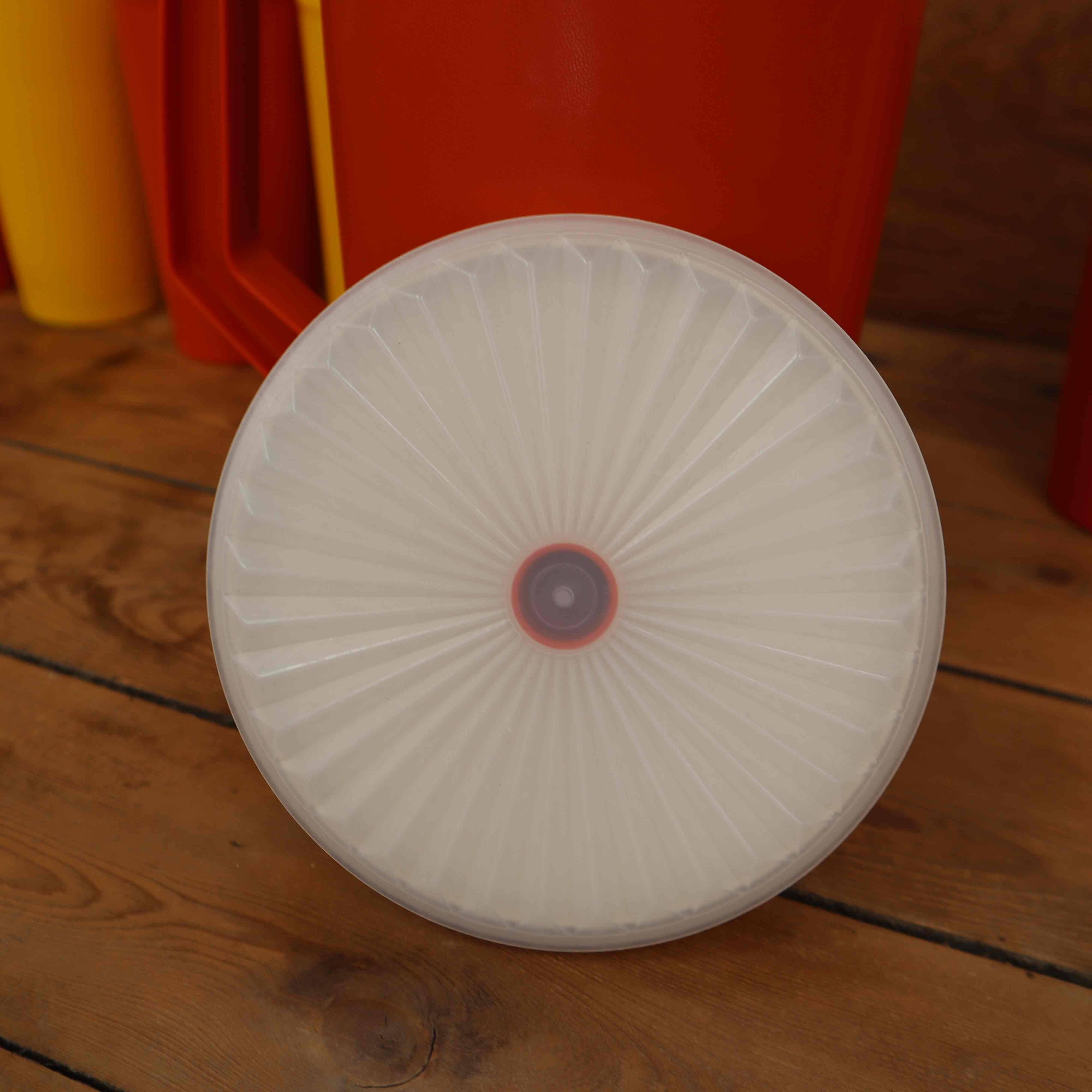 Vintage Tupperware orangeade set, 70s.