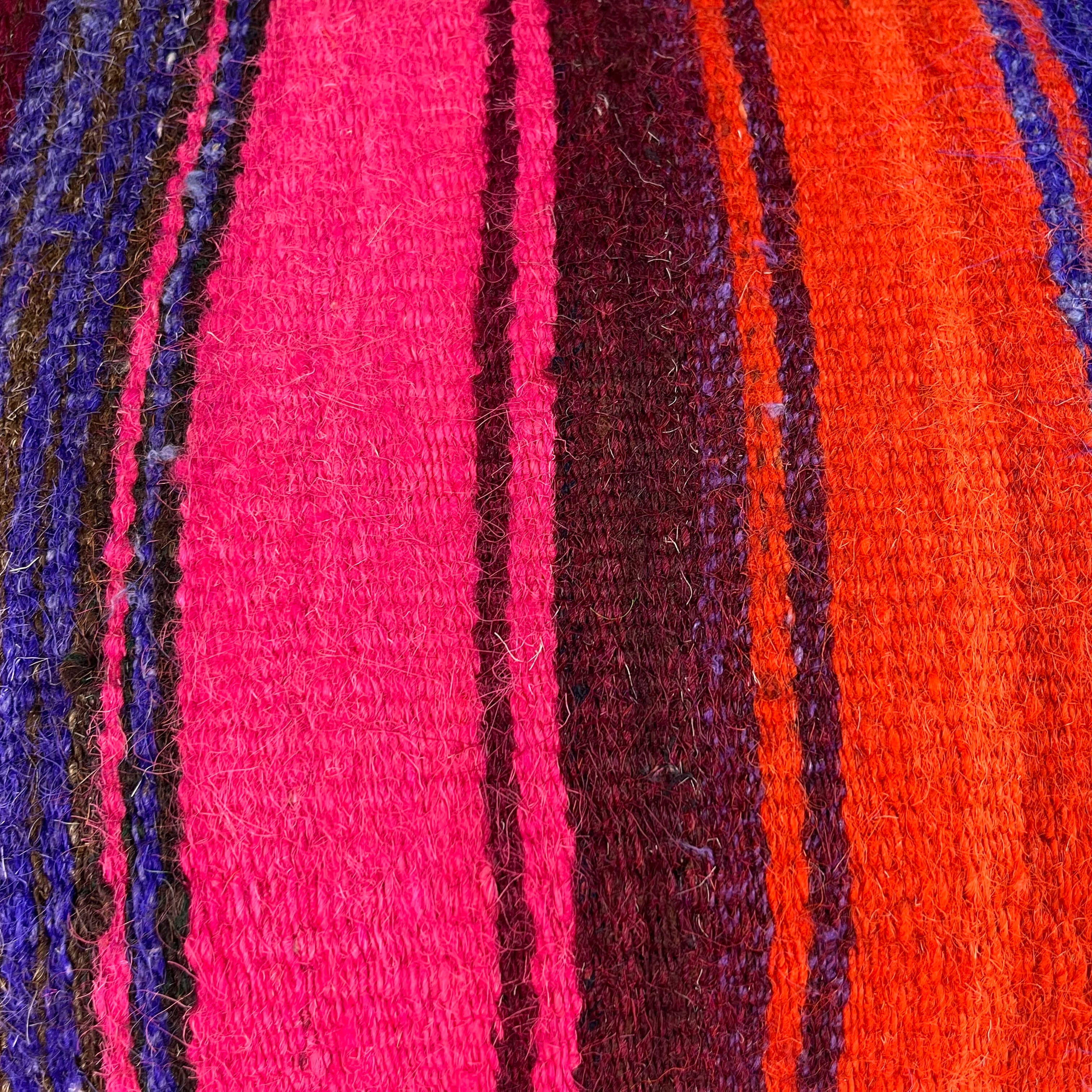 Vintage turkish kilim cushion cover, 30 x 50 cm