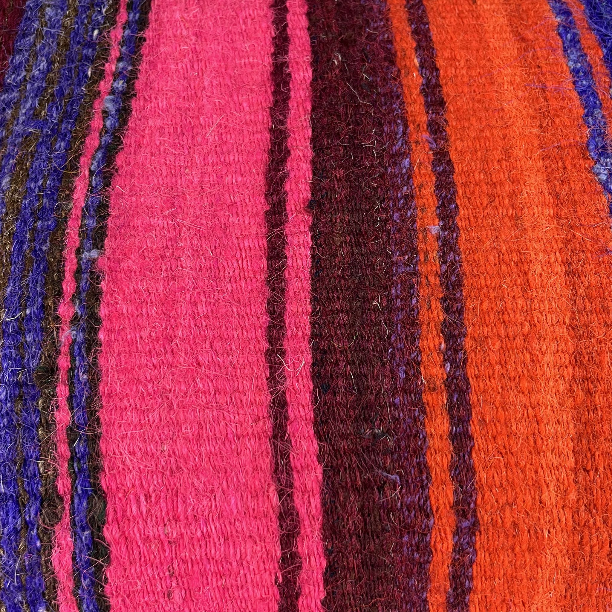 Vintage turkish kilim cushion cover, 30 x 50 cm