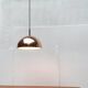 Suspended dome lamp in copper by Staff Leuchten, mid-century, 1960s.