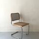 Cesca chair by Marcel Breuer in chrome and wood, 1970