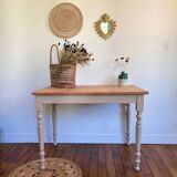Table en bois massif