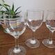 Set of 4 small wine glasses