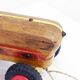 Authentic wooden toy label "Spielgut", Tractor and trailer