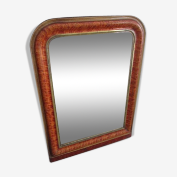 Miroir ancien style Louis Philippe 60x81