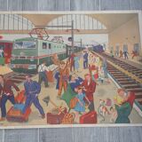 Educational school poster