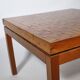 Table basse cocktail années 60 France Marqueterie