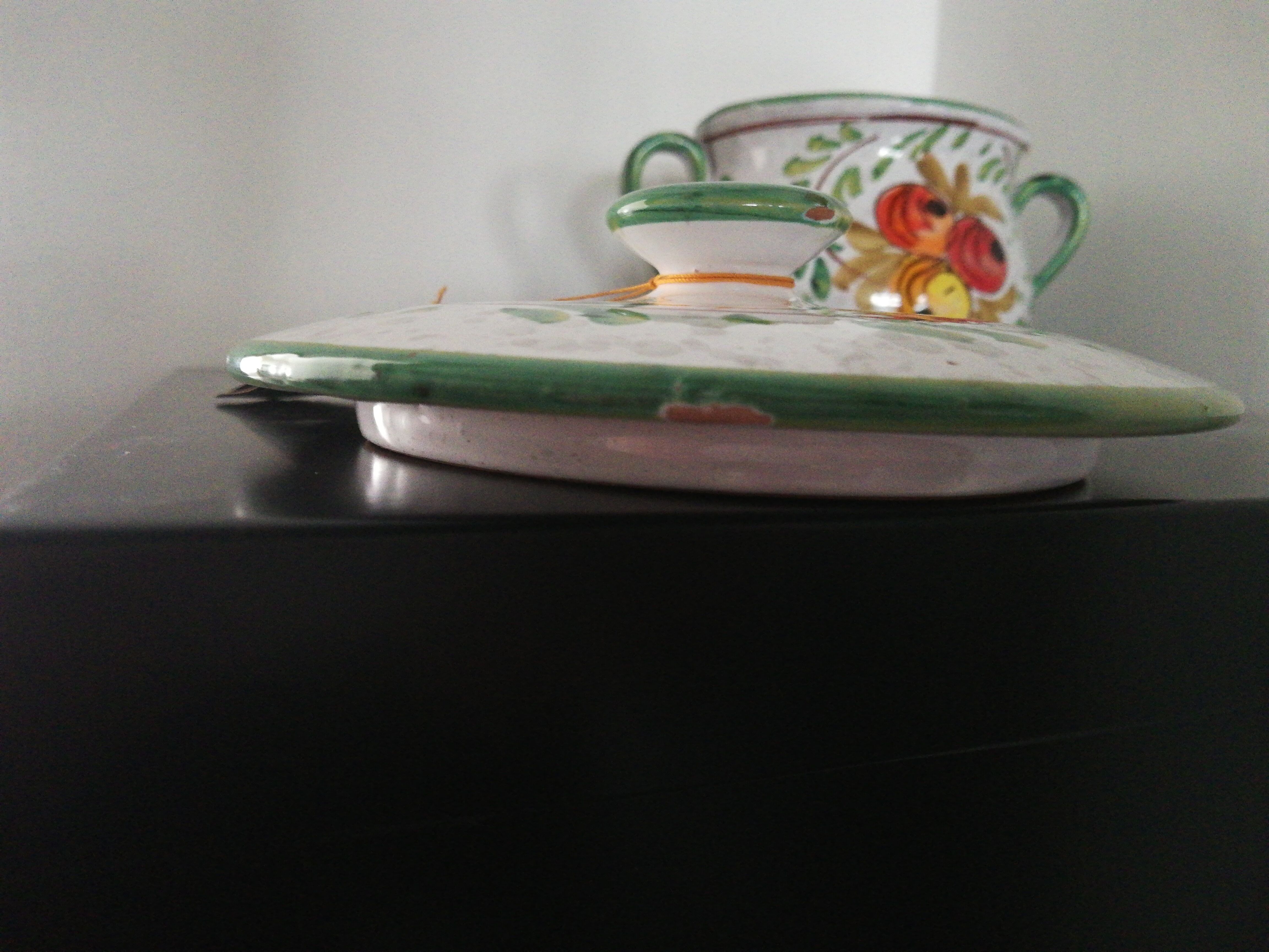 Table bin Certified handmade Italy Tuscany