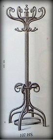 Coatrack Hanger No.107H by Alexander for Fischel, 1920 - Art Nouveau