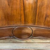 Louis XV Style Center Bed in Walnut