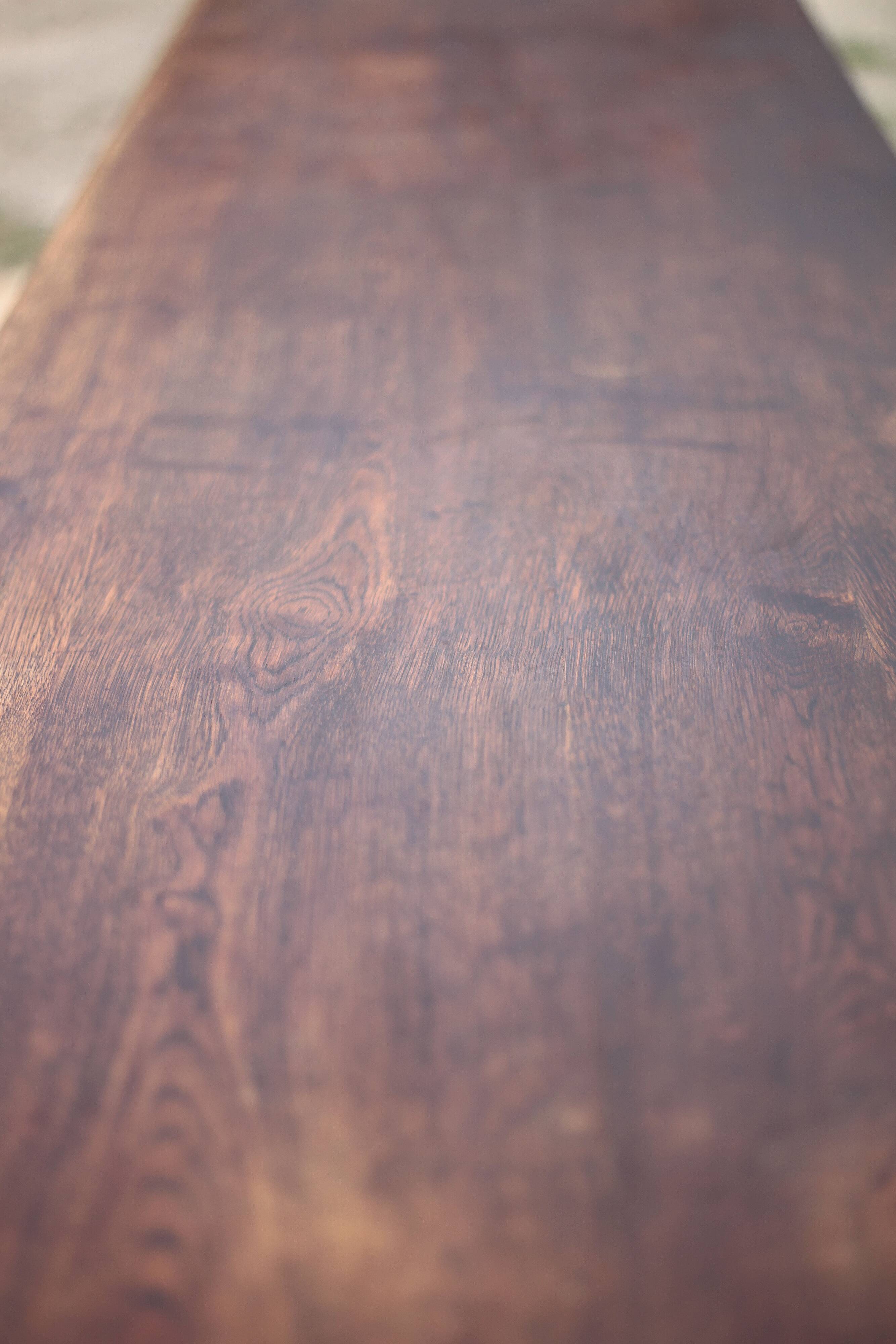Sideboard or buffet in the Dudouyt style, made of solid oak wood.