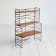 Scandinavian modular bookcase “String” style 1950s–60s