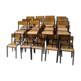 Lot of 40 school chairs 60