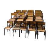 Lot of 40 school chairs 60