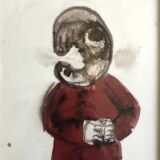 Emmanuelle MESSIKA, Untitled 10 (Drawings series), 2012. Ink on paper signed in pencil