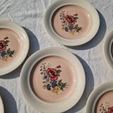8 assiettes a dessert fromage salade villeroy et boch modele 1584  21,