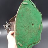 Full chimney servant of his accessories - The enamelled cast iron knight