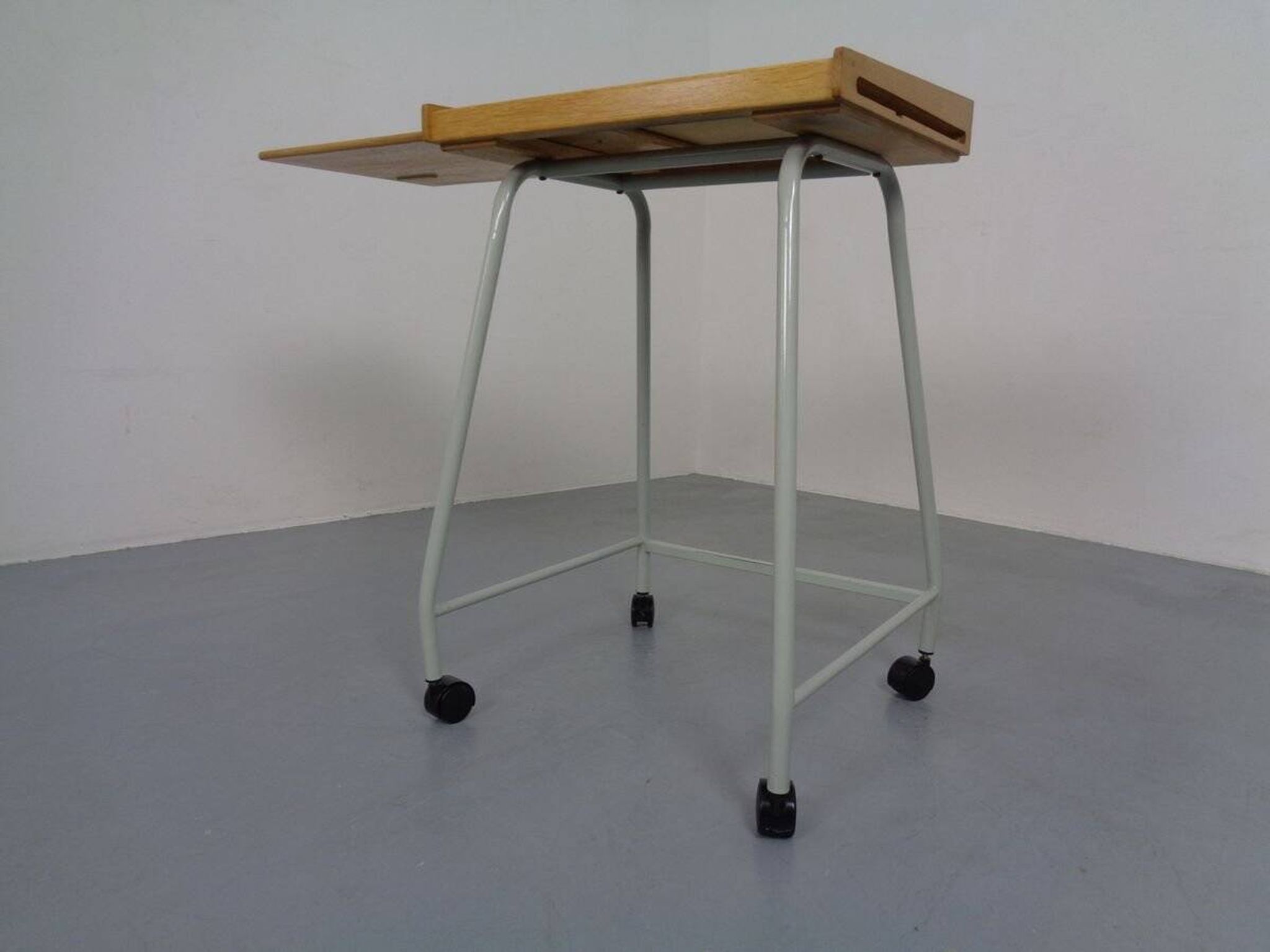 Danish Extendable Architect Table, 1960s