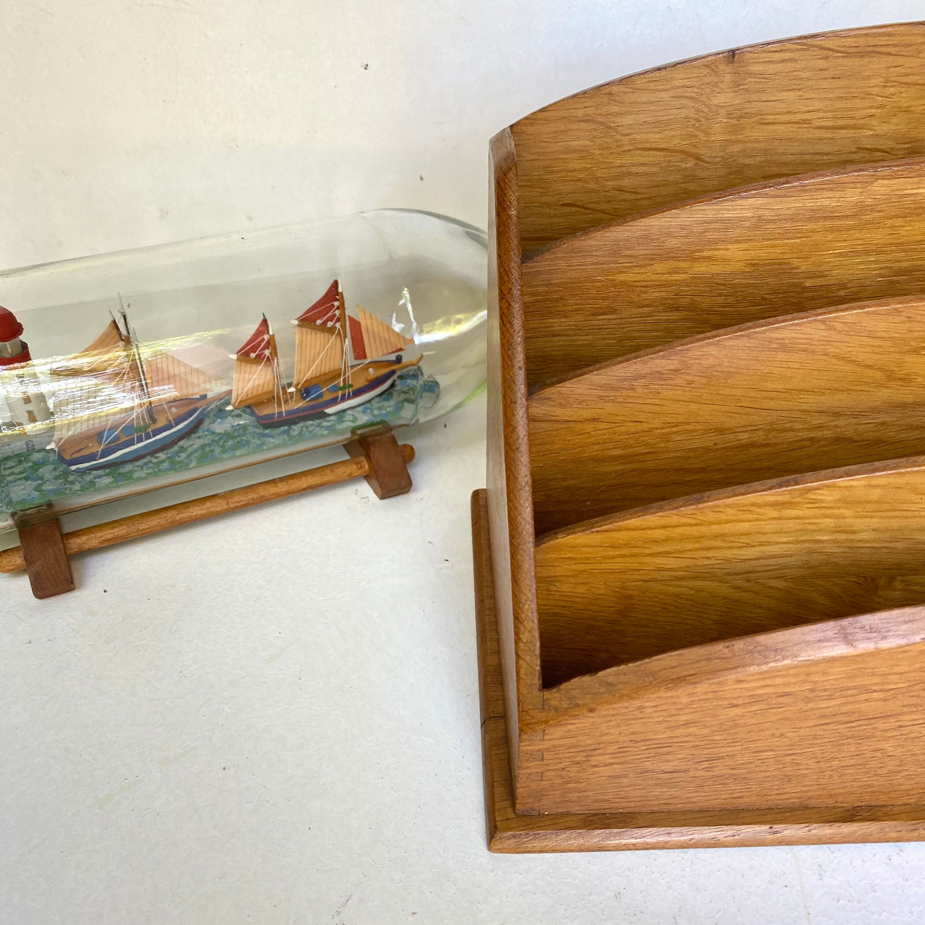 Range mail holder vintage letters