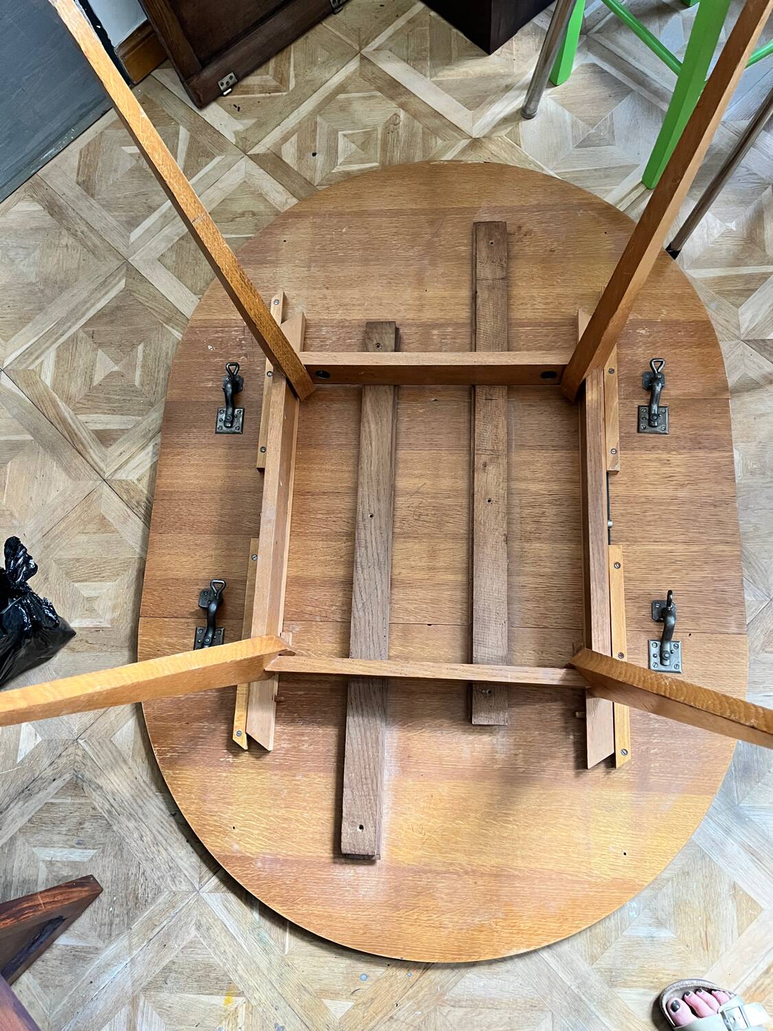 Table pieds compas SAM