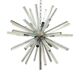 Sputnik Triedro Murano Glass Chandelier