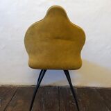Paire de chaises bicolores