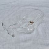 Empty whale pocket in Arques crystal