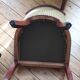 Paire de chaises gondole en acajou
