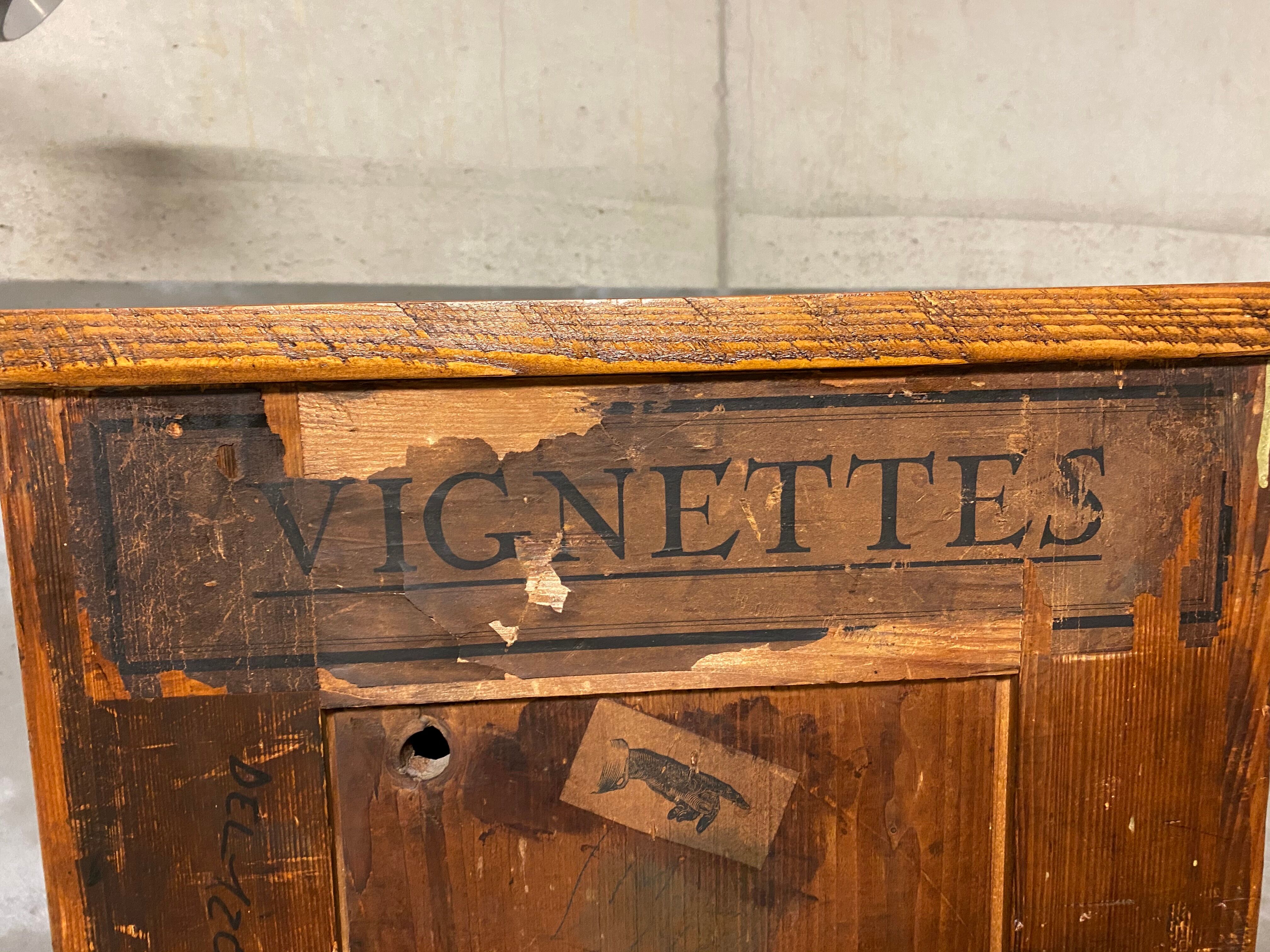 Vintage printing craft furniture 1930