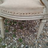 Antique armchair in Louis XVI style, 19th century.