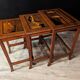 Asian Marquetry Nesting Tables