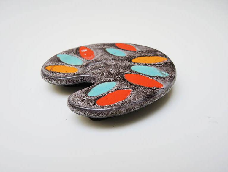 Old Vallauris Dish – Painter’s Palette