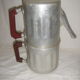 Cafetière seconde guerre mondiale aluminium