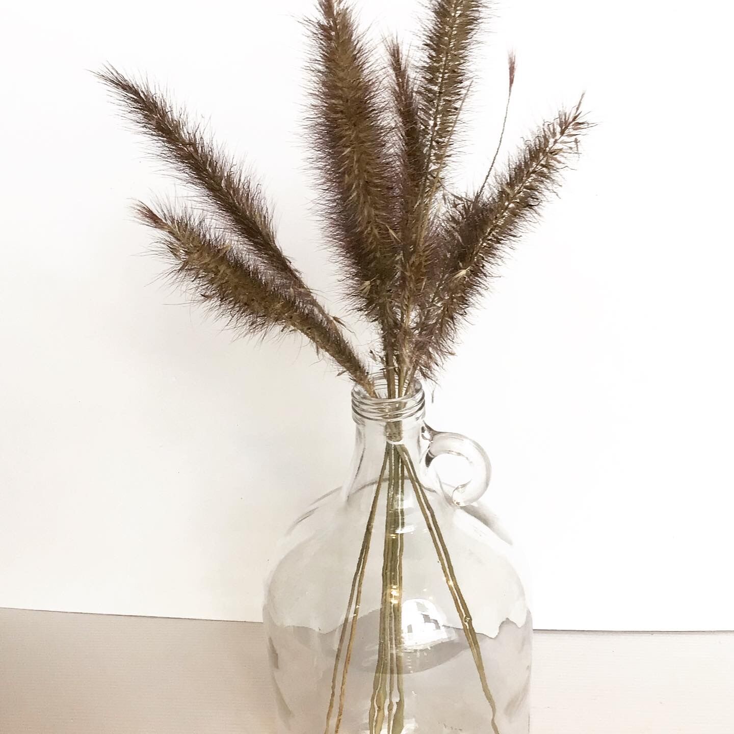Demijohn transparent three-litre