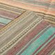 4x7 Pastel Vintage Kilim Rug, 126x210 Cm Anatolian Carpet