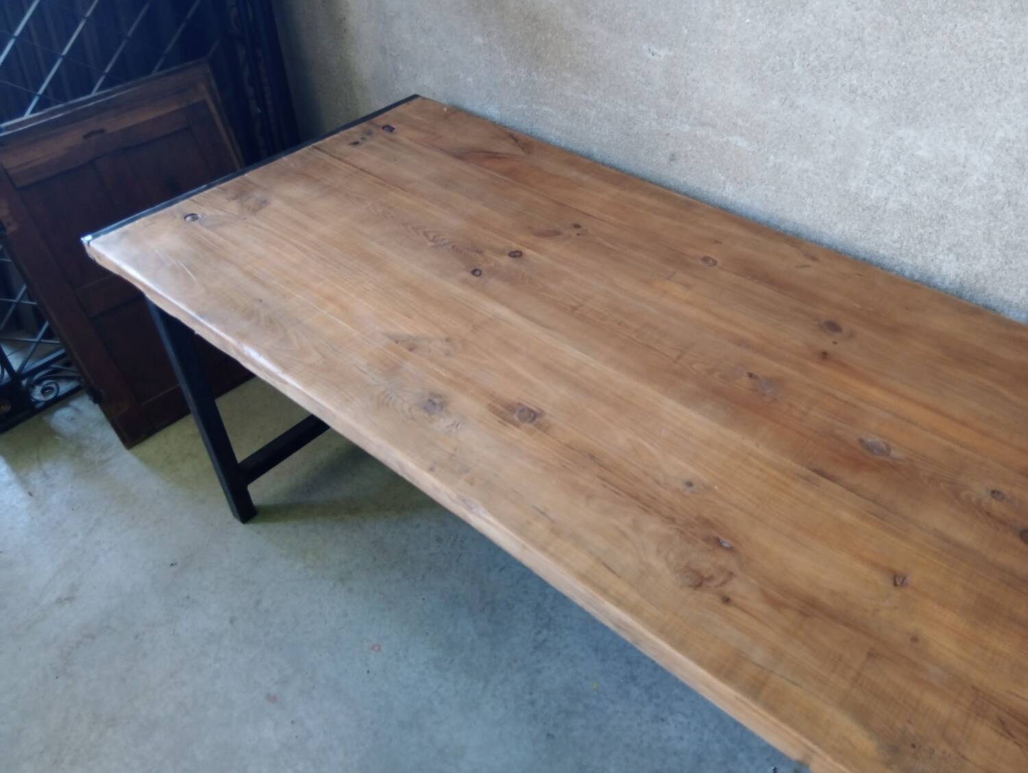 Table d'atelier industrielle