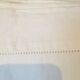Drap ancien coton et lin 2.70x2.1m broderie