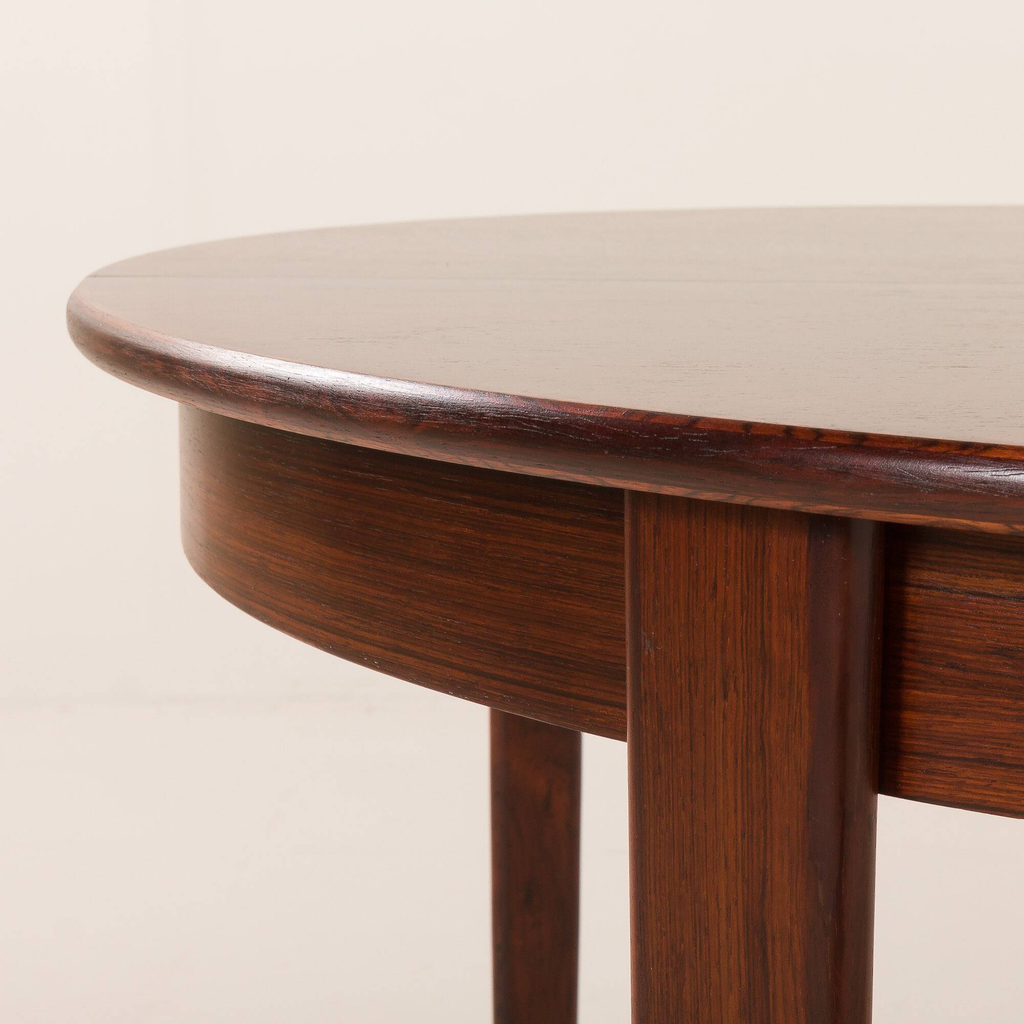 Danish rosewood extension table, 1960s