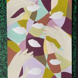 Acrylic paint faces
