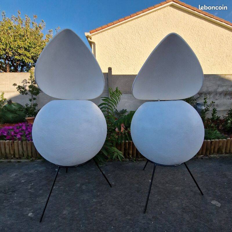 Pair of Elipson Chambord BS50 speakers from the 60s