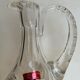 Carafe en cristal taillé