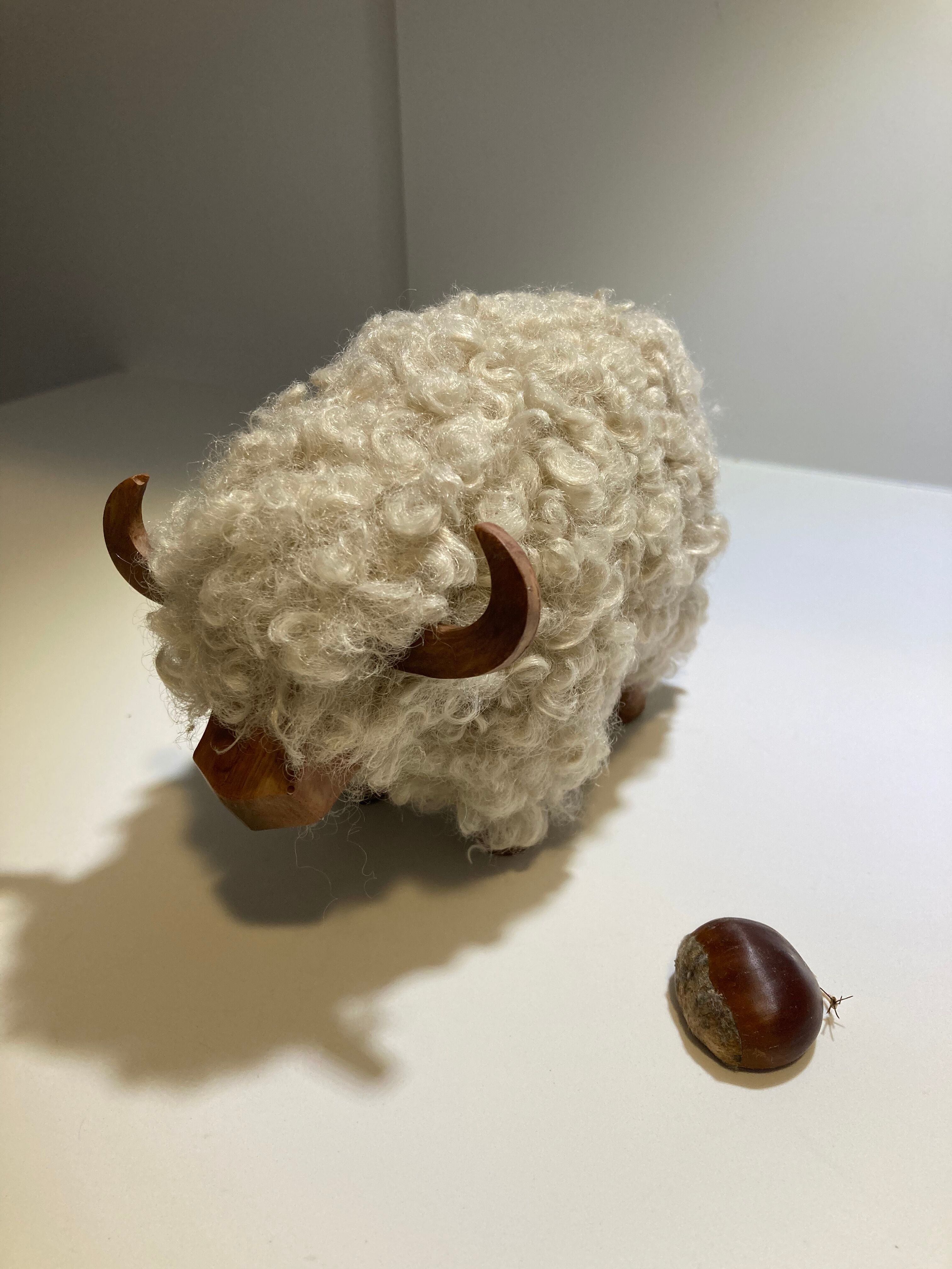 Scandinavian buffalo figure