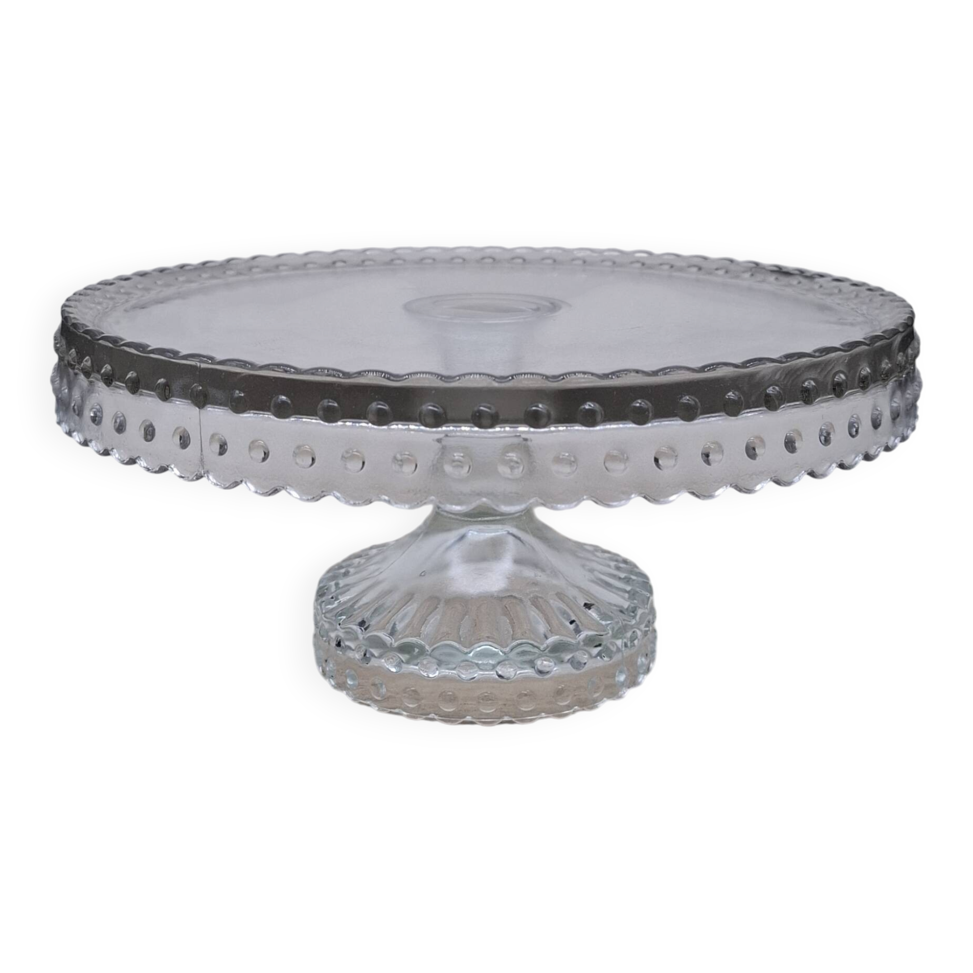 Transparent cake dish balls 04